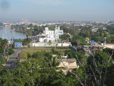 Cienfuegos with a population of about 150,000.